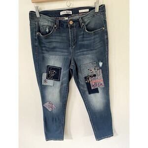 Code Bleu Gracie Bestie Jean Women's Size 8 Blue Cotton Denim Jeans 30x27